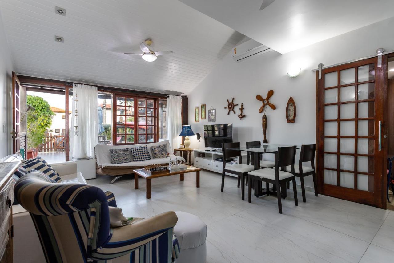 Condominio Buzios Resort - Pe Na Areia - Casa 3 Suites Luaran gambar