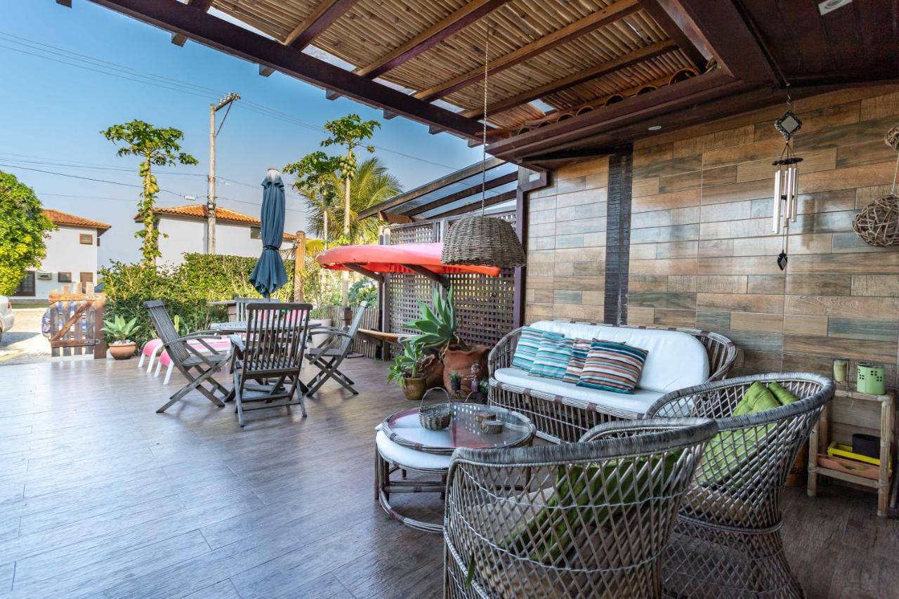 Condominio Buzios Resort - Pe Na Areia - Casa 3 Suites Luaran gambar