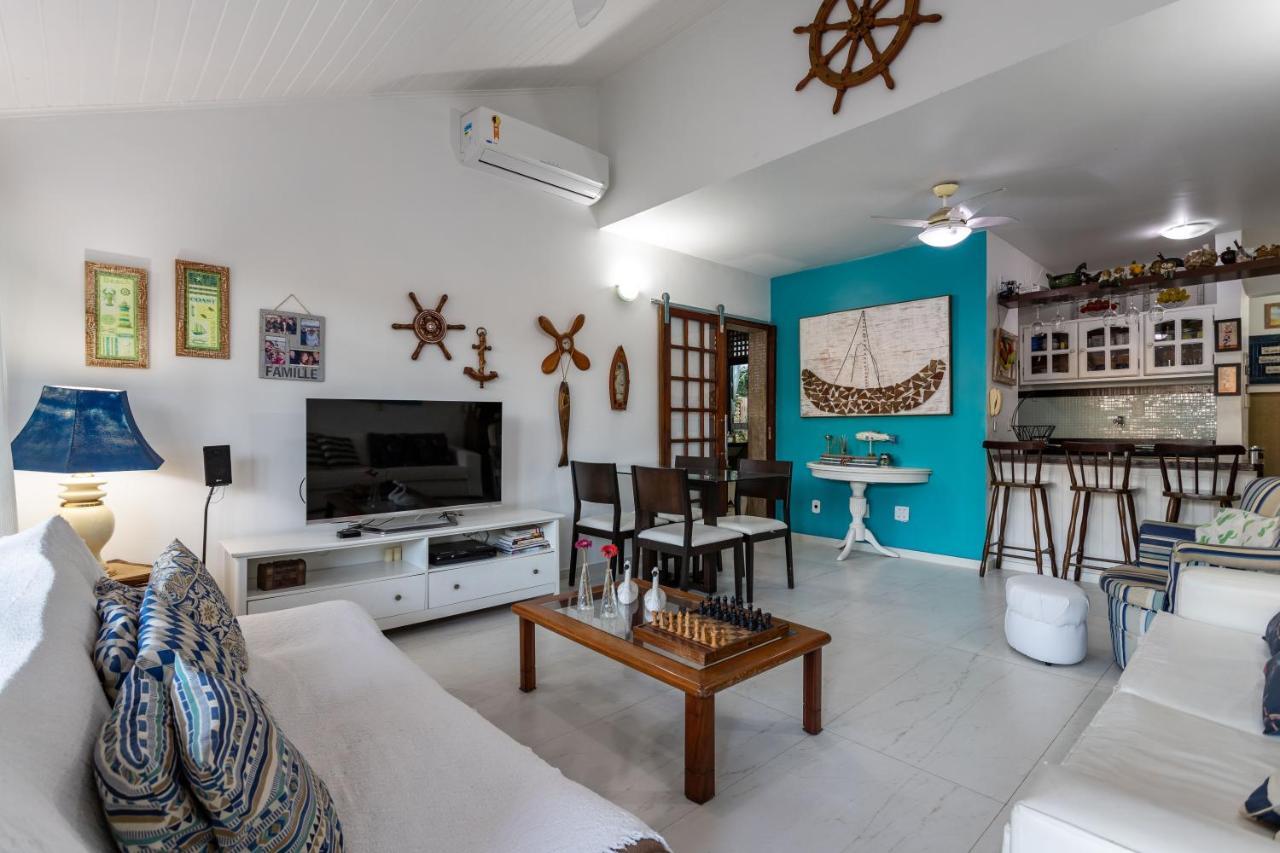 Condominio Buzios Resort - Pe Na Areia - Casa 3 Suites Luaran gambar